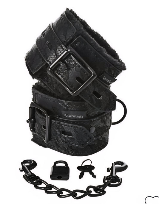 Locking Fur Cuffs
